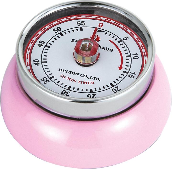 Zassenhaus Minuterie avec aimant métal rose