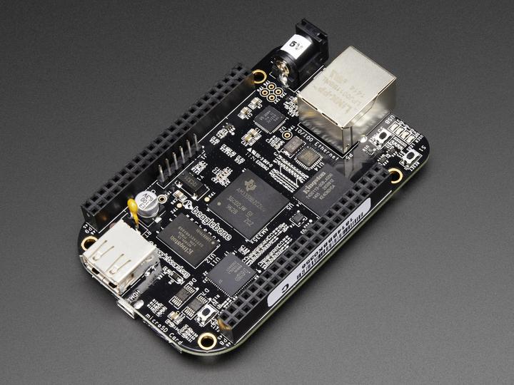 Actual product image BeagleBone Black Rev C Pre-installed Debian