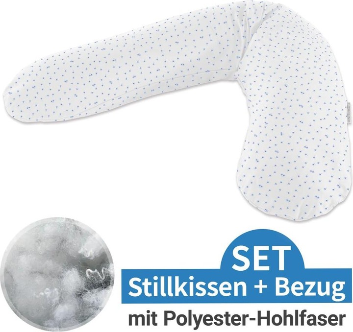 Produktbild Theraline Stillkissen "Das Original" mit Polyester Hohlfaser Füllung inkl. Bezug 190 cm (190 cm)