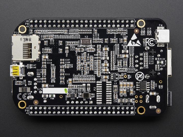 Actual product image BeagleBone Black Rev C Pre-installed Debian