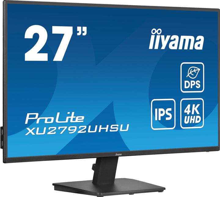 Image du produit iiyama TFT 27,0/68,5cm ProLite XU2792UHSU *noir* 16:9 (3840 x 2160 pixels, 27")