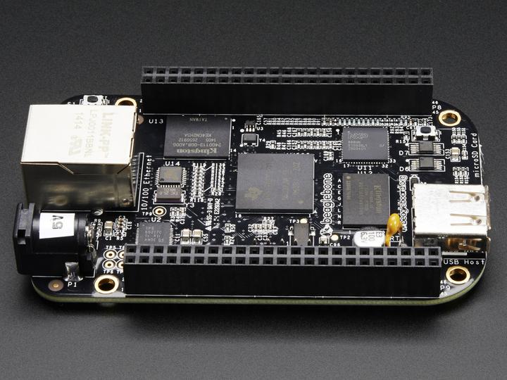 Actual product image BeagleBone Black Rev C Pre-installed Debian
