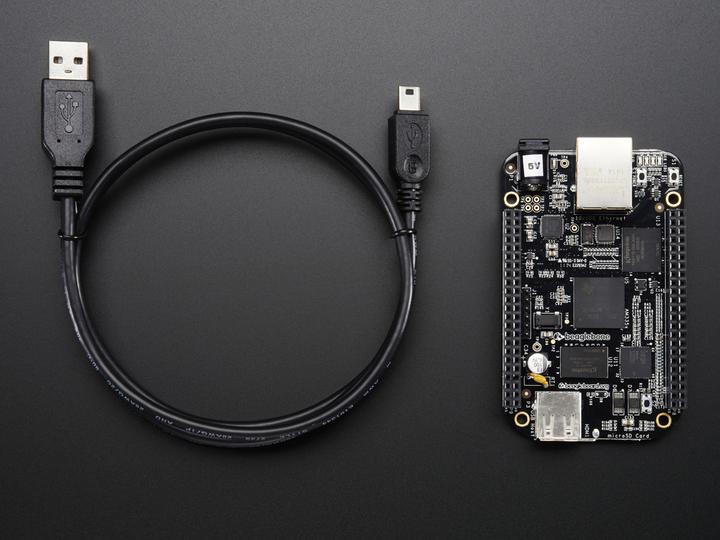 Actual product image BeagleBone Black Rev C Pre-installed Debian