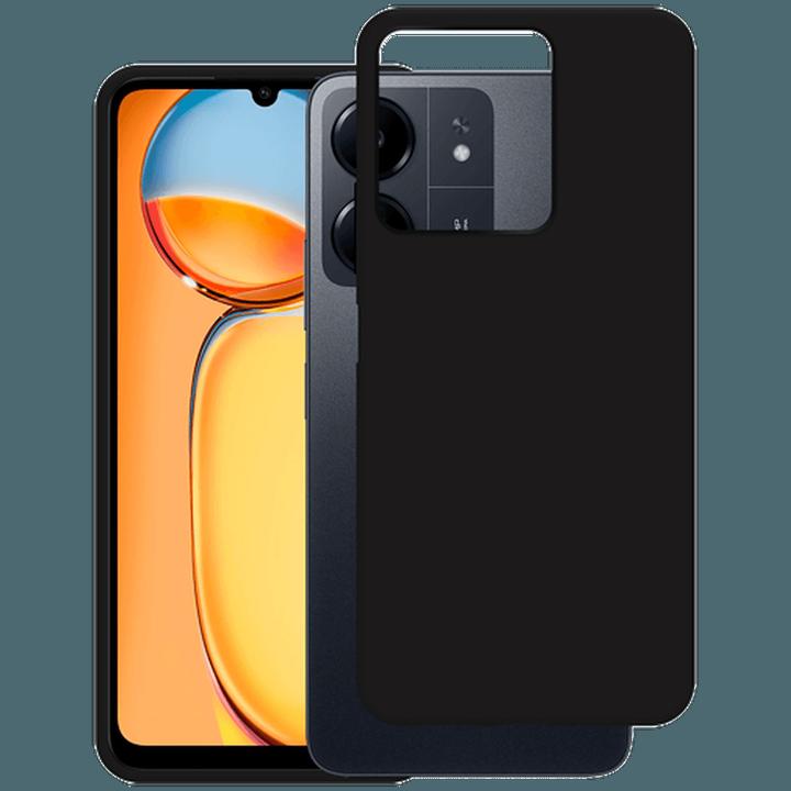 Productafbeelding Just in Case TPU Back Cover Zwart Xiaomi Redmi 13C (Xiaomi Redmi 13C)
