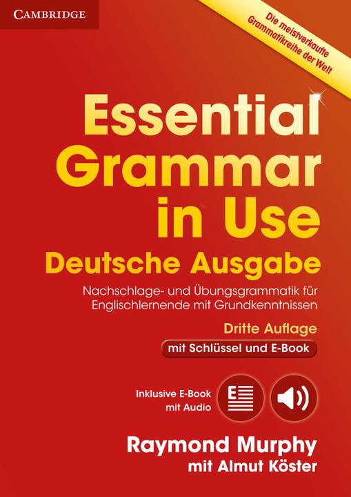 Immagine prodotto Essential Grammar in Use. German Third Edition. Book with answers and Interactive ebook (Tedesco, 2017)