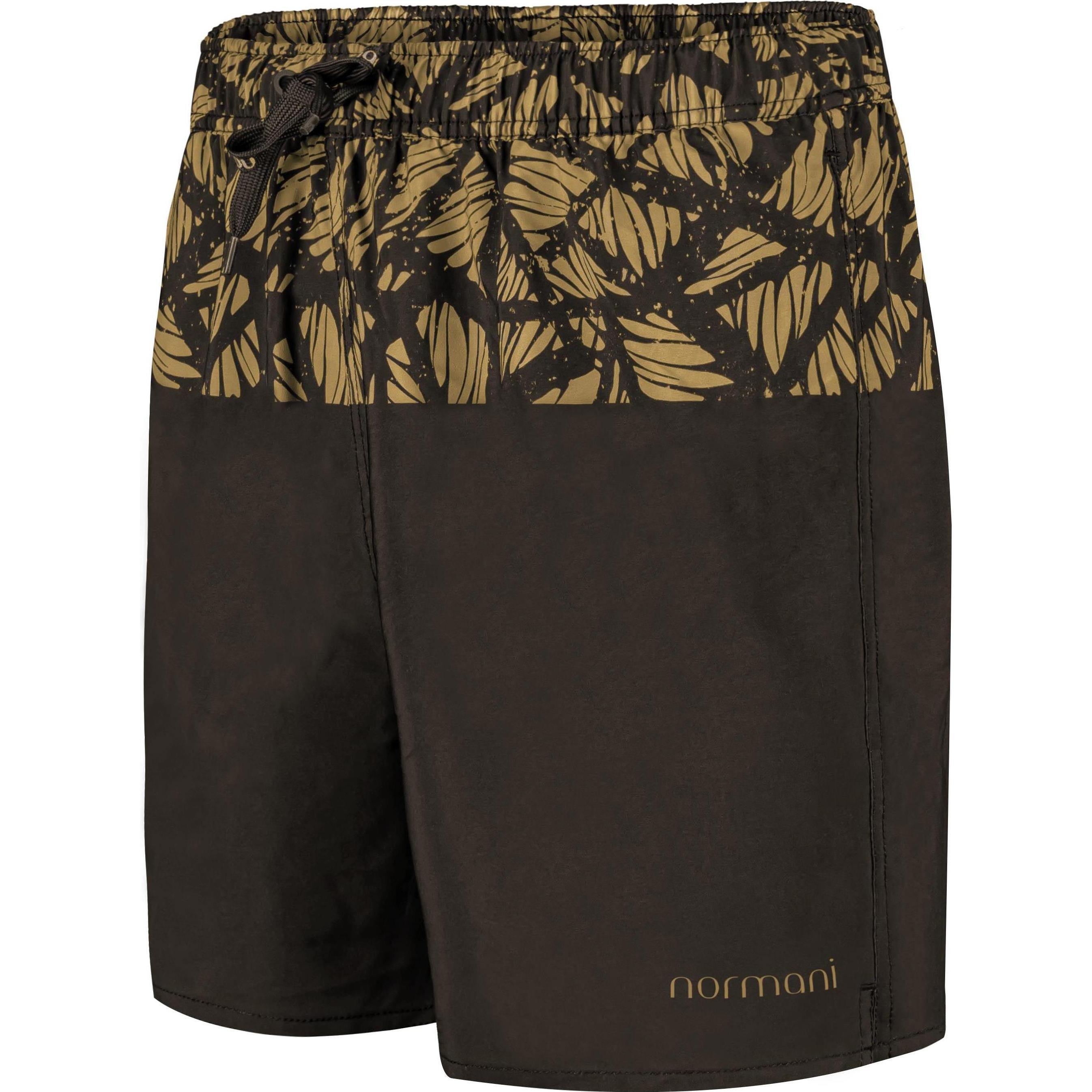 Thumbnail - Normani, Herren, Badehose, Herren Badeshorts Lahaina, Braun, (XL)