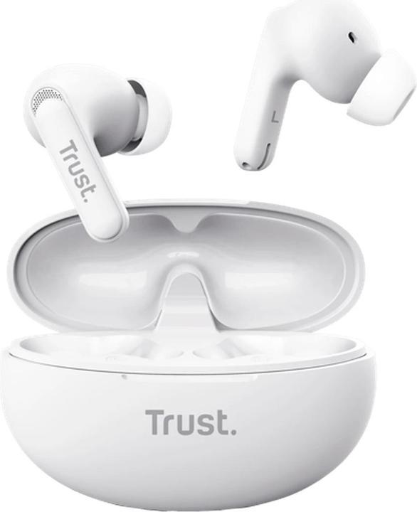 Actual product image Trust Yavi Bt Enc Earbuds White (23 h, Wireless)
