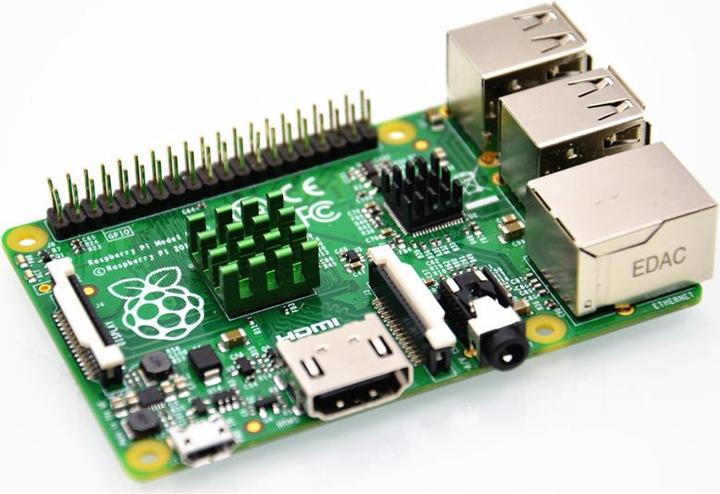Actual product image Play-Zone Raspberry Pi (Pi2 Pi3) Cooler Heatsink Kit (Heatsink)