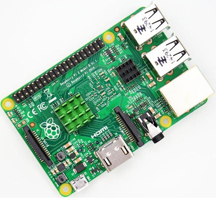 Actual product image Play-Zone Raspberry Pi (Pi2 Pi3) Cooler Heatsink Kit (Heatsink)