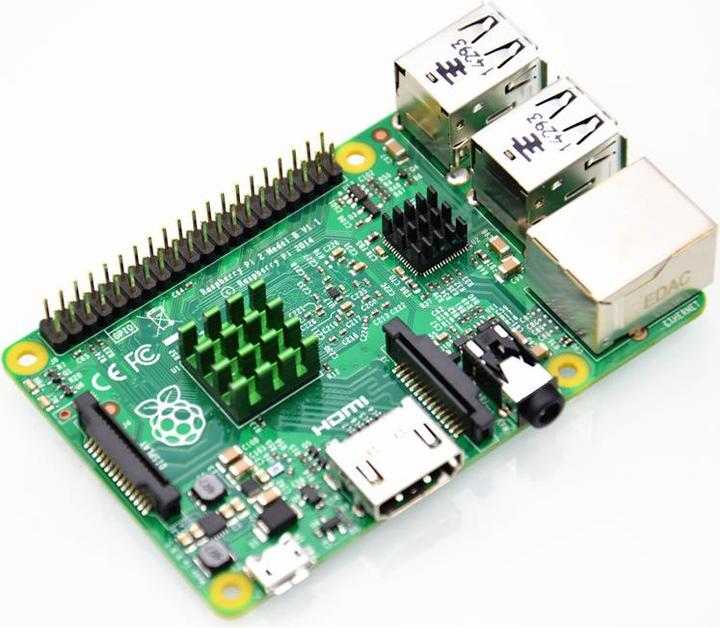 Actual product image Play-Zone Raspberry Pi (Pi2 Pi3) Cooler Heatsink Kit (Heatsink)