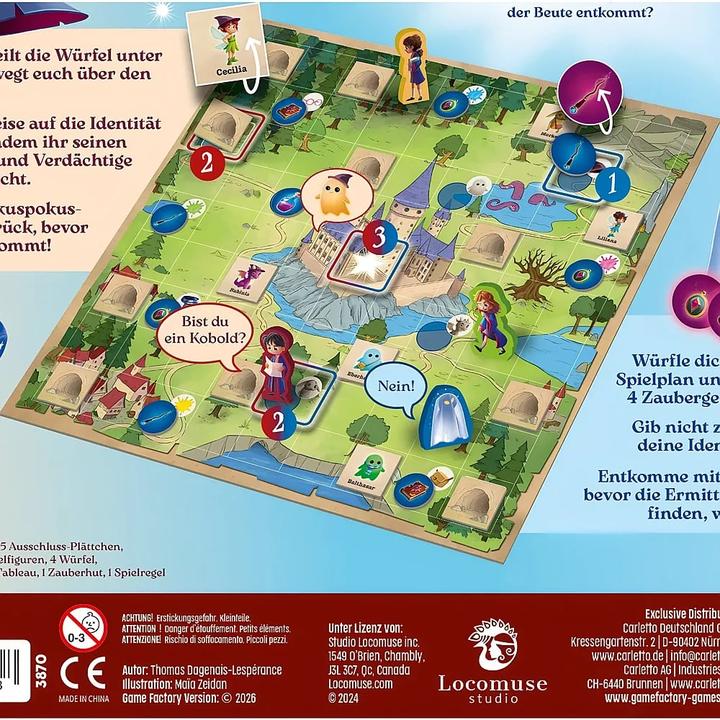 Productafbeelding Game Factory Verflixt Verzaubert (Duits, 2 - 4 Spelers)