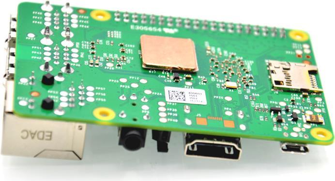 Actual product image Play-Zone Raspberry Pi (Pi2 Pi3) Cooler Heatsink Kit (Heatsink)
