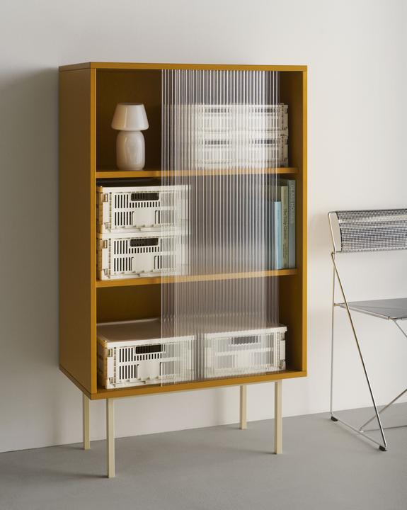 Produktbild HAY - Colour Crate Kunststoffdeckel Square & Cube M (Cremeweiss)