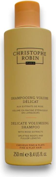 Image du produit Christophe Robin shampooing délicat volume naturel à la rose (250 ml, Shampoing liquide)