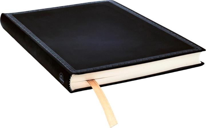 Image du produit Paperblanks Carnet de notes Flex Midi Black Edition simple (12,5 x 18 cm, À rayures, Couverture souple)