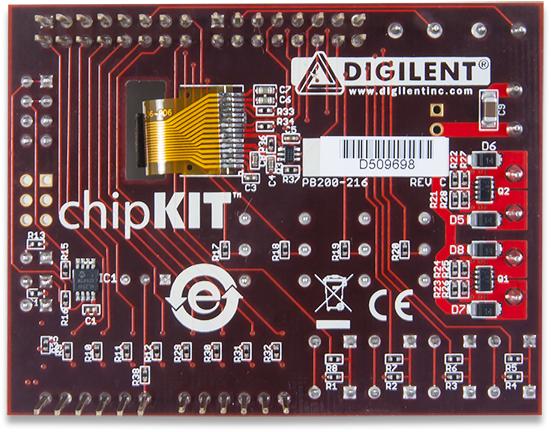 Image du produit Digilent ChipKit Basic I/O-Shield (Kit électronique)