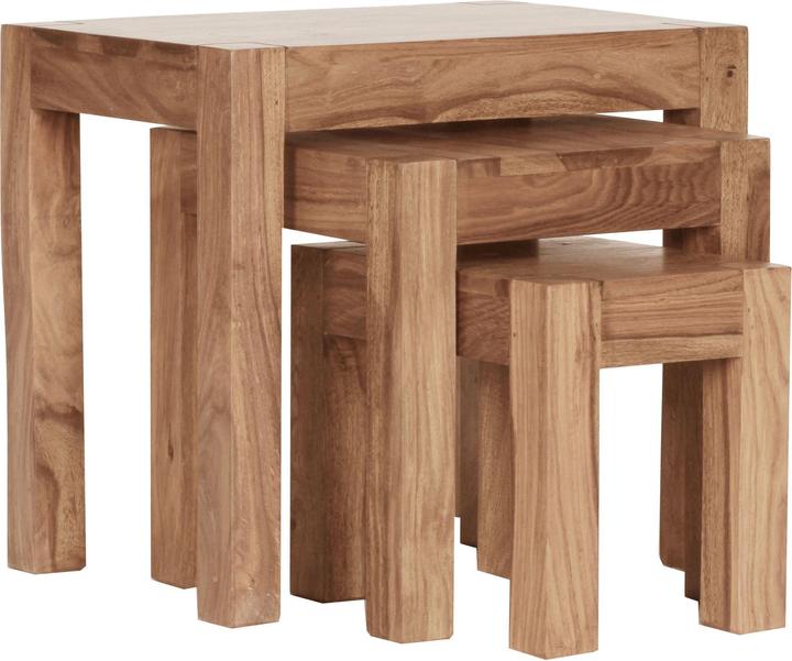 Actual product image Wohnling Mumbai (50 x 45 x 36 cm, 38 x 25 x 30 cm, 25 x 25 x 30 cm)