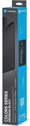 Actual product image Natec Mouse Pad Colours Series Obsidian Black 800x400mm (XL)