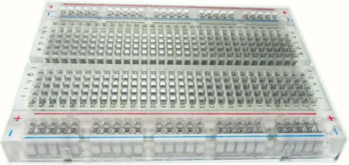 Produktbild OEM Lochraster-Steckplatine Breadboard Transparent ZYJ-60 (Breadboard)