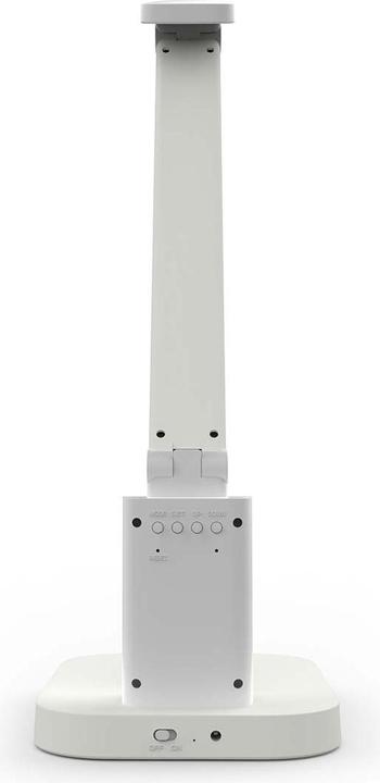 Produktbild Nedis LED-Schreibtischlampe | Dimmbar | 3 Licht-Modi | 220 lm | Wiederaufladbar | DimmSchalter | Wei (220 lm)