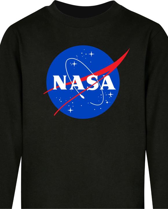 Actual product image Absolute Cult Kids Nasa - Insignia Logo Longsleeve - 124637 (146, 152)