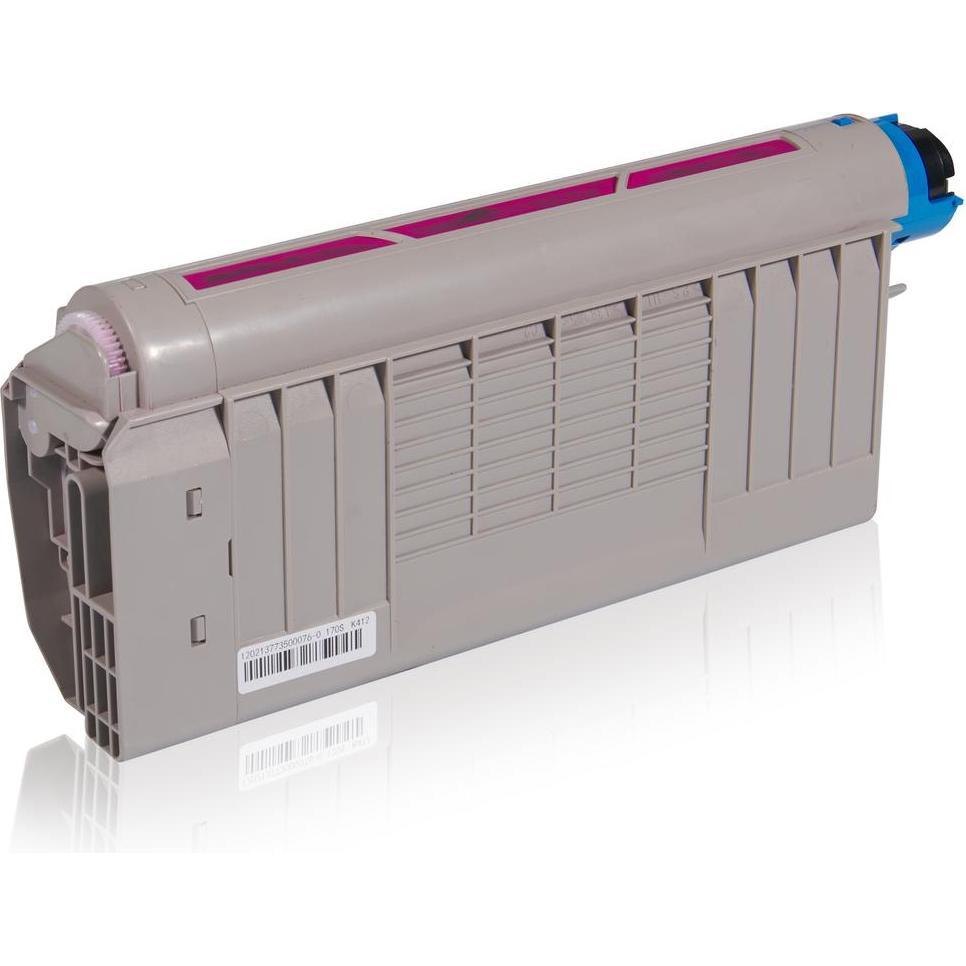 Inkadoo, Toner, Toner kompatibel zu OKI 46507614 / C712 Toner, magenta Magenta (M)