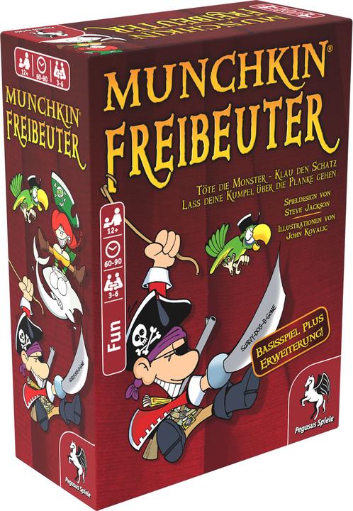 Produktbild Pegasus Munchkin Freibeuter 1+2 (Deutsch)