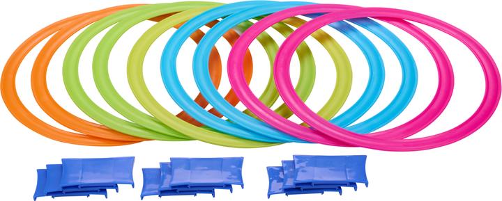 Eddy Toys Hopscotch rings 10pcs PP
