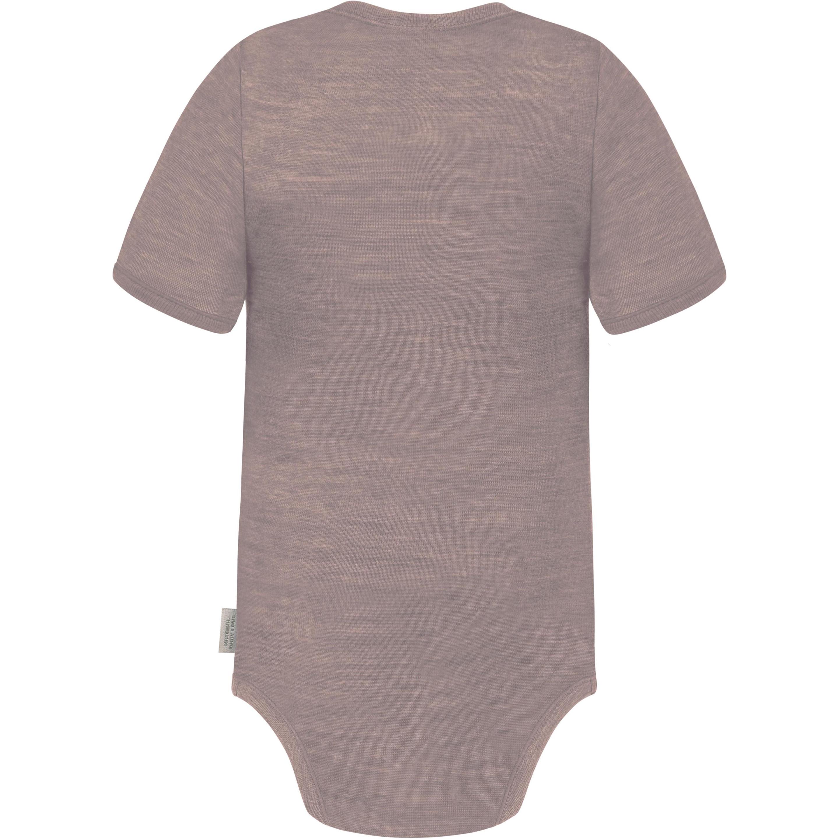 Thumbnail - Normani, Herren, Body, Baby Merino Body Kurzarm „Tauranga" - 9249, Rosa, (98)