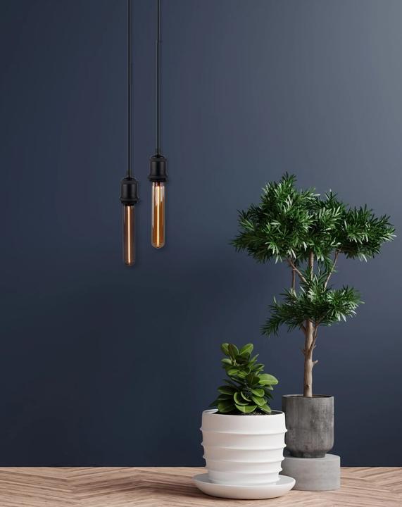 Immagine prodotto Luxula Lampada a filamento LED, Linea tubo ambra, E27, 2W, 65lm, 1800K (E27, 65 lm, 1 x)