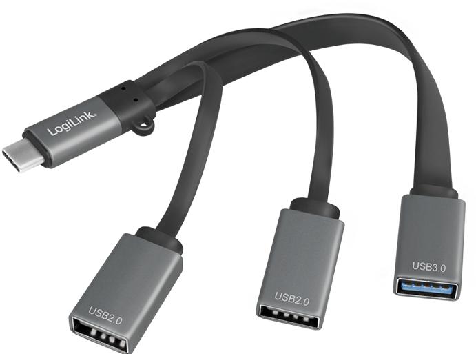Produktbild LogiLink UA0315 (USB-C, 3 Ports)