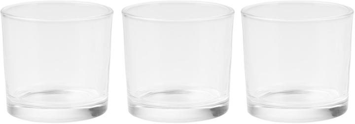 Actual product image Cocon Glass tea light holder, 3 pieces