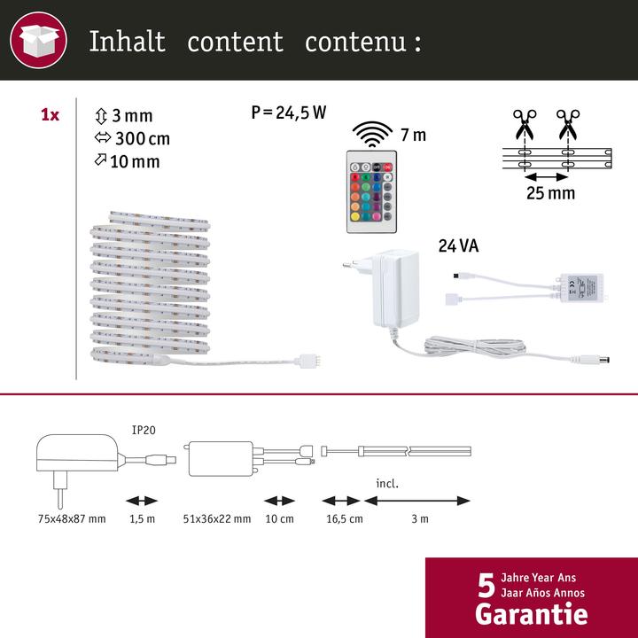 Image du produit Paulmann Luminaires SimpLED COB (300 cm, Intérieur)