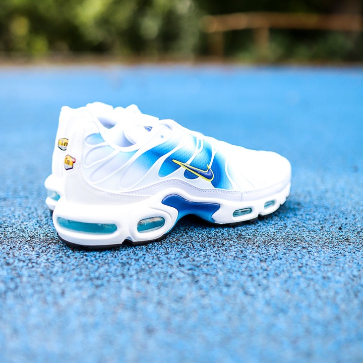 White, Yellow, Blue