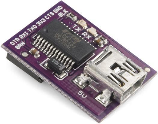 Immagine prodotto LilyPad Breakout di base FTDI 5V (Vari)