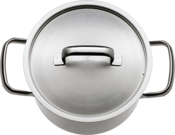 Immagine prodotto WMF Padella in acciaio inox 28 cm Pan Gourmet Plus Induction Non rivestita (28 cm, Padella per friggere, Acciaio inossidabile)