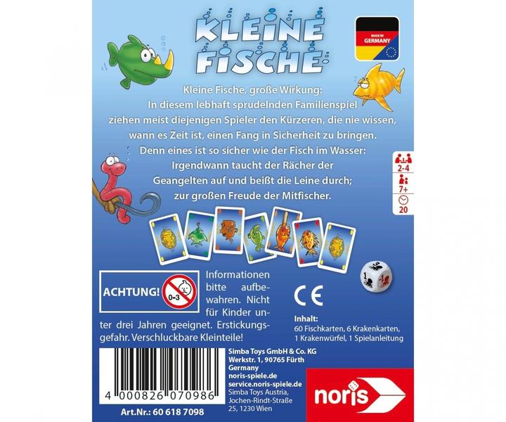 Produktbild Noris Kleine Fische (Deutsch, 2 - 4 Spieler)