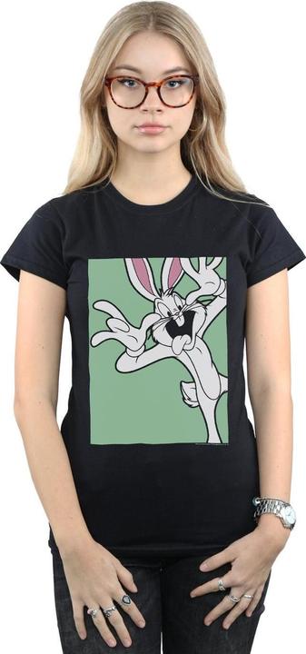 Immagine prodotto Looney Tunes Bugs Bunny Funny Face Maglietta Donna (L)