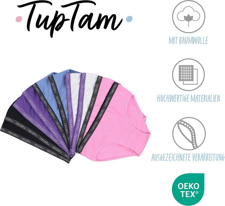 Produktbild TupTam Kinder Slips - 10er Set (10er Pack, 164, 170)