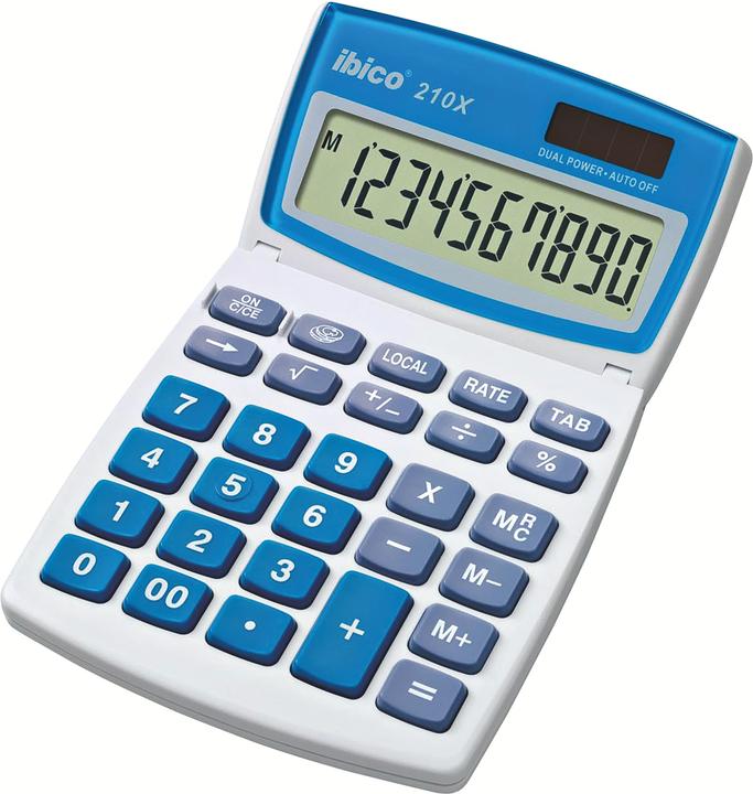 Produktbild Ibico Tischrechner 210X (Solarenergie)