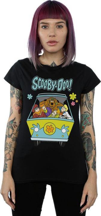 Image du produit Scooby Doo - T-shirt MYSTERY MACHINE GROUP - Femme (XXL)