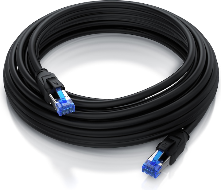Image du produit Primewire CAT 8.1 Network Cable 40 Gbits - LAN Cable Patch Cable - CAT 8 Gigabit Ethernet Cable - RJ45 Plug (S/FTP, CAT8.1, 20 m)