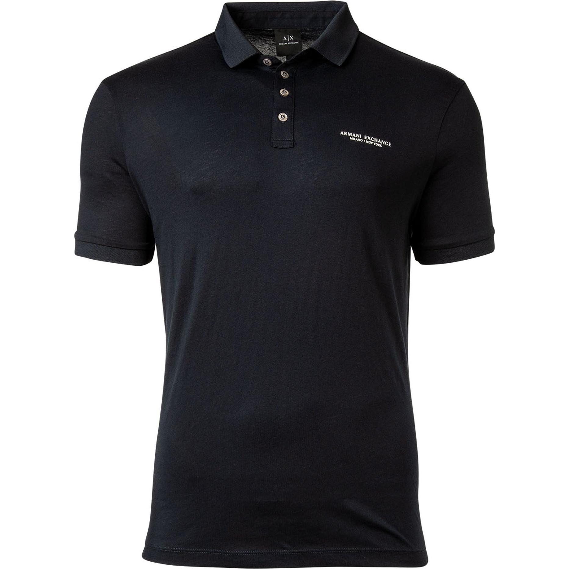 Emporio Armani, Herren, Shirt, Poloshirt Sportlich - 10909, Blau, (XL)