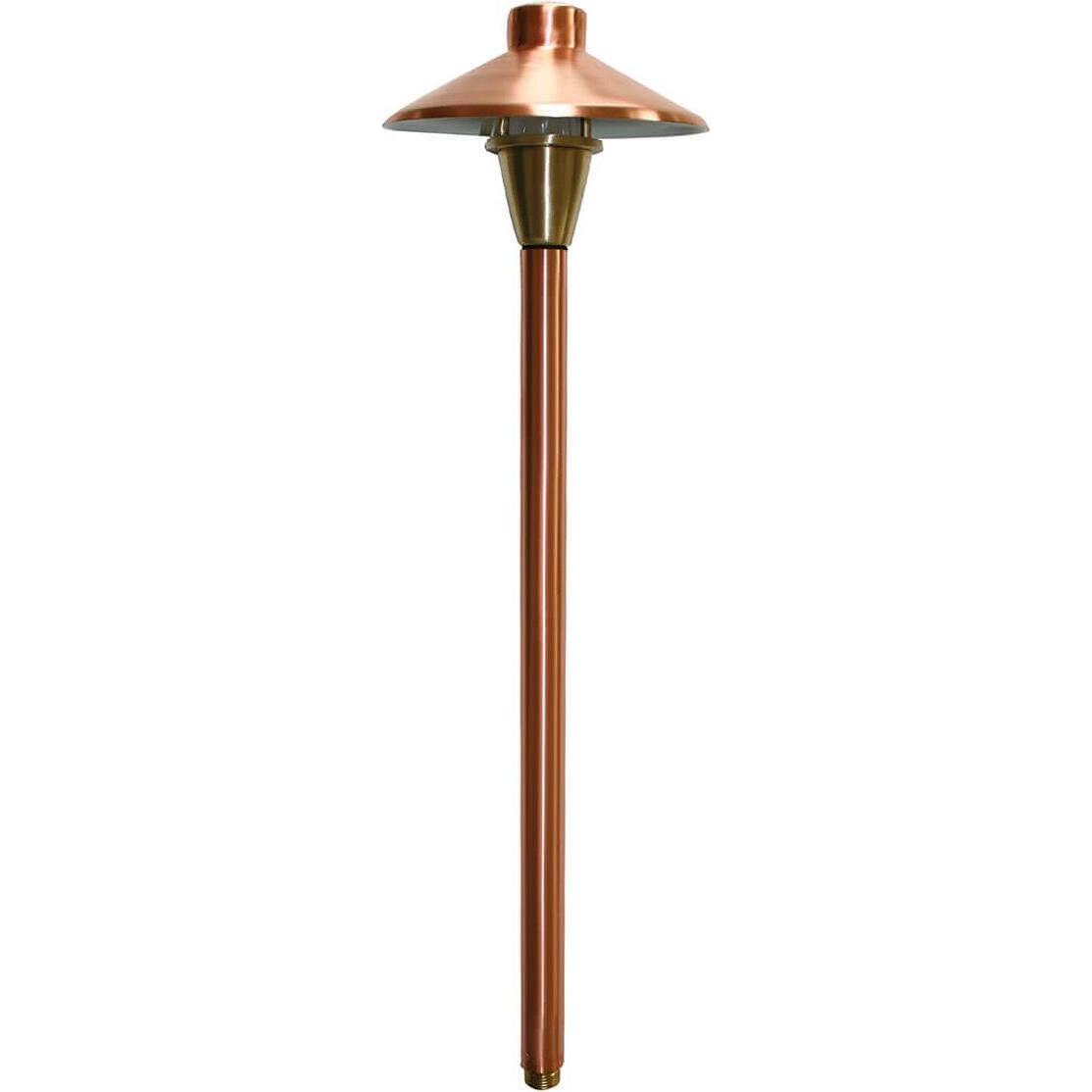 Elstead Lighting, Gartenbeleuchtung, Bronze LED Aussen-Stehleuchten Rohkupfer und Messing IP44 (IP44)