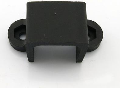 Produktbild OEM Micro Metal Gearmotor Bracket Extended Schwarz (Schrauben)