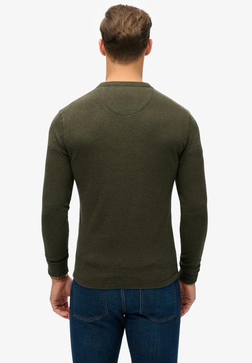 Produktbild Superdry Grandad-Oberteil im Vintage-Stil mit langen Ärmeln (L)