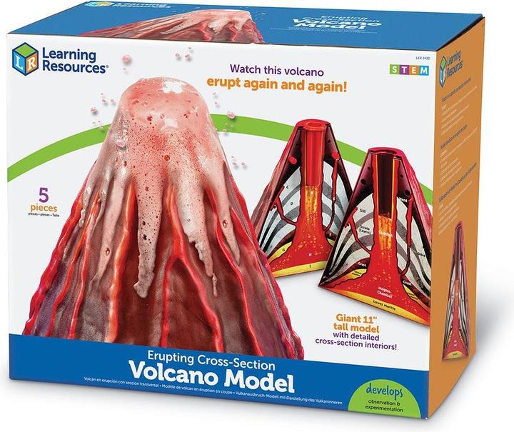 Learning Resources Vulkanmodell