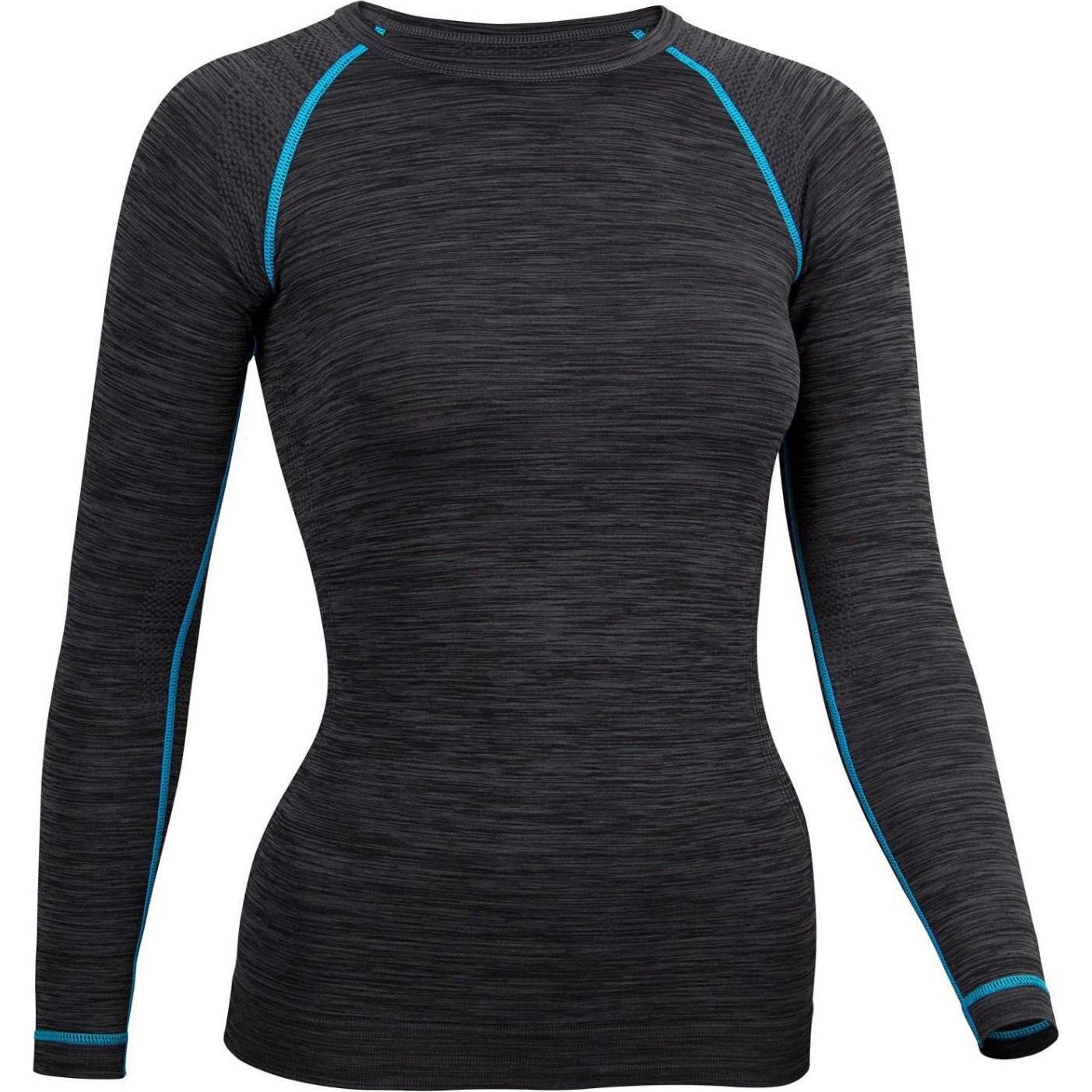 Avento, Damen, Funktionsshirt, Thermal Shirt Superior Ladies Size 36 (36), Schwarz, Blau, 36