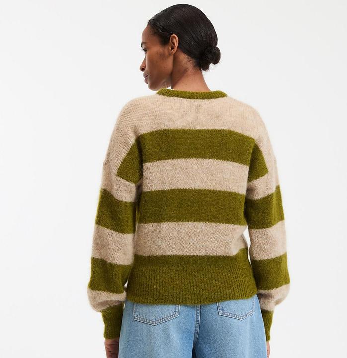 Produktbild La Redoute Collections Grobstrickpullover mit rundem Ausschnitt (XXL)