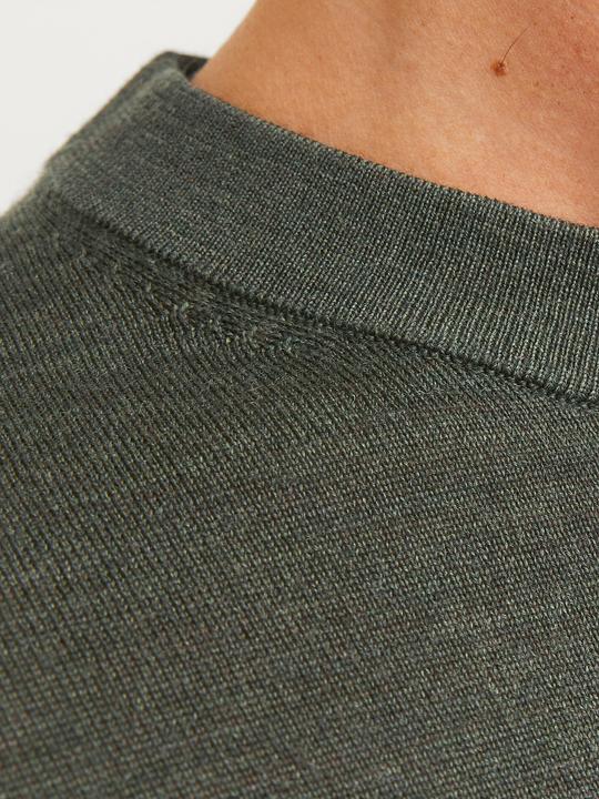 Produktbild Jack & Jones Einfarbig Strickpullover mit Rundhals Strickpullover mit Rundhals (XS)